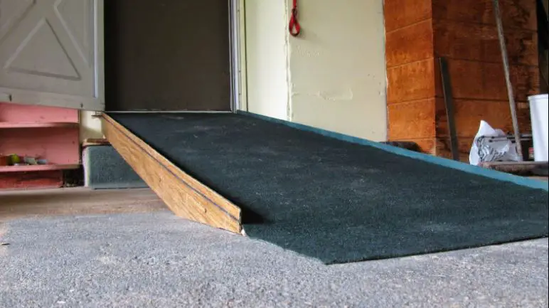 How To Build A Wooden Wheelchair Ramp, Diy Wooden Wheelchair Ramp Plans