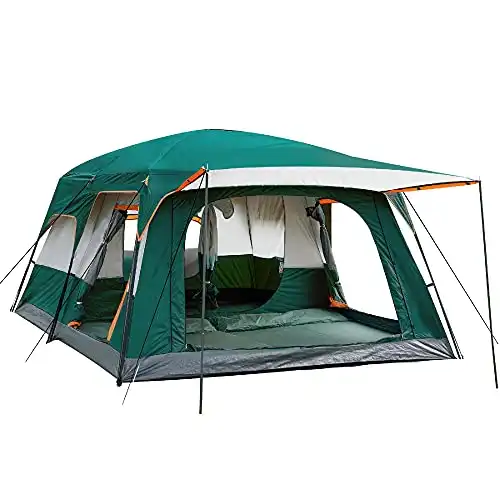 KTT Extra Large Tent 12 Person Family Cabin Tents