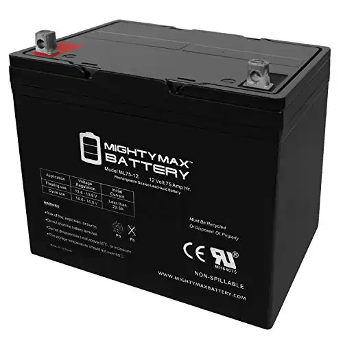 Mighty Max Battery ML75-12 12V 75Ah Battery
