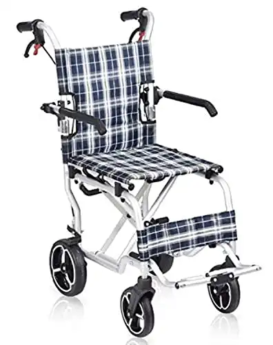 Healthline Transport Wheelchair Aluminum