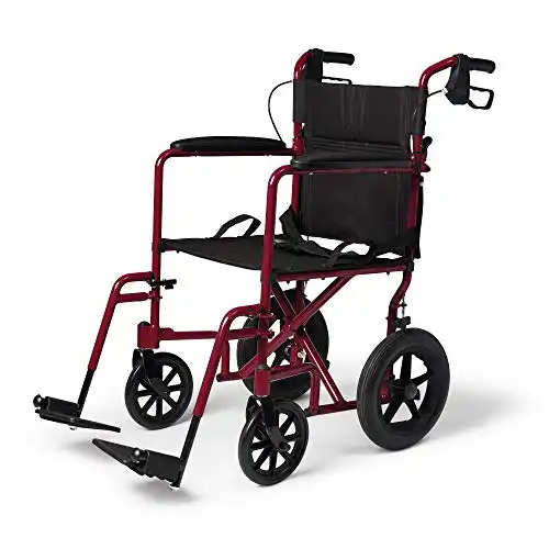 Medline Lightweight Transport Wheelchair