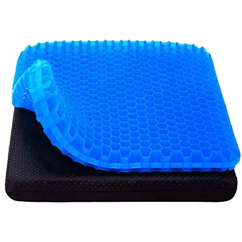 Honeycomb Design Gel Seat Cushion