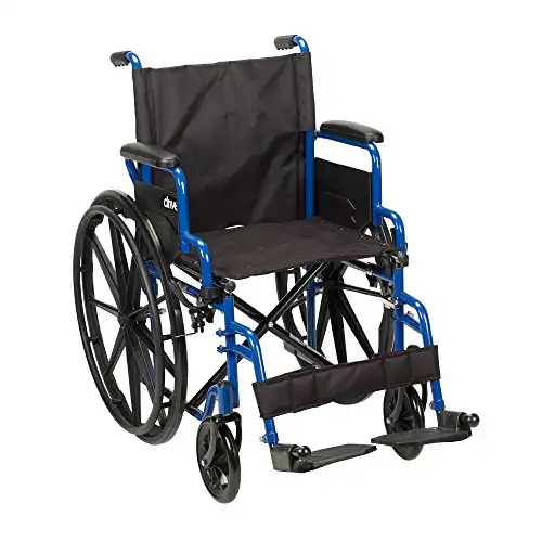 Drive Medical Blue Streak Ultra-Lightweight Wheelchair