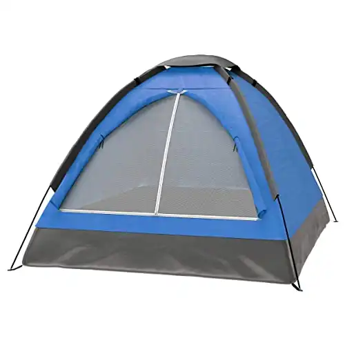 2 Person Tent – For Kids or Adults – Camping, Backpacking, and Hiking Gear by Wakeman Outdoors